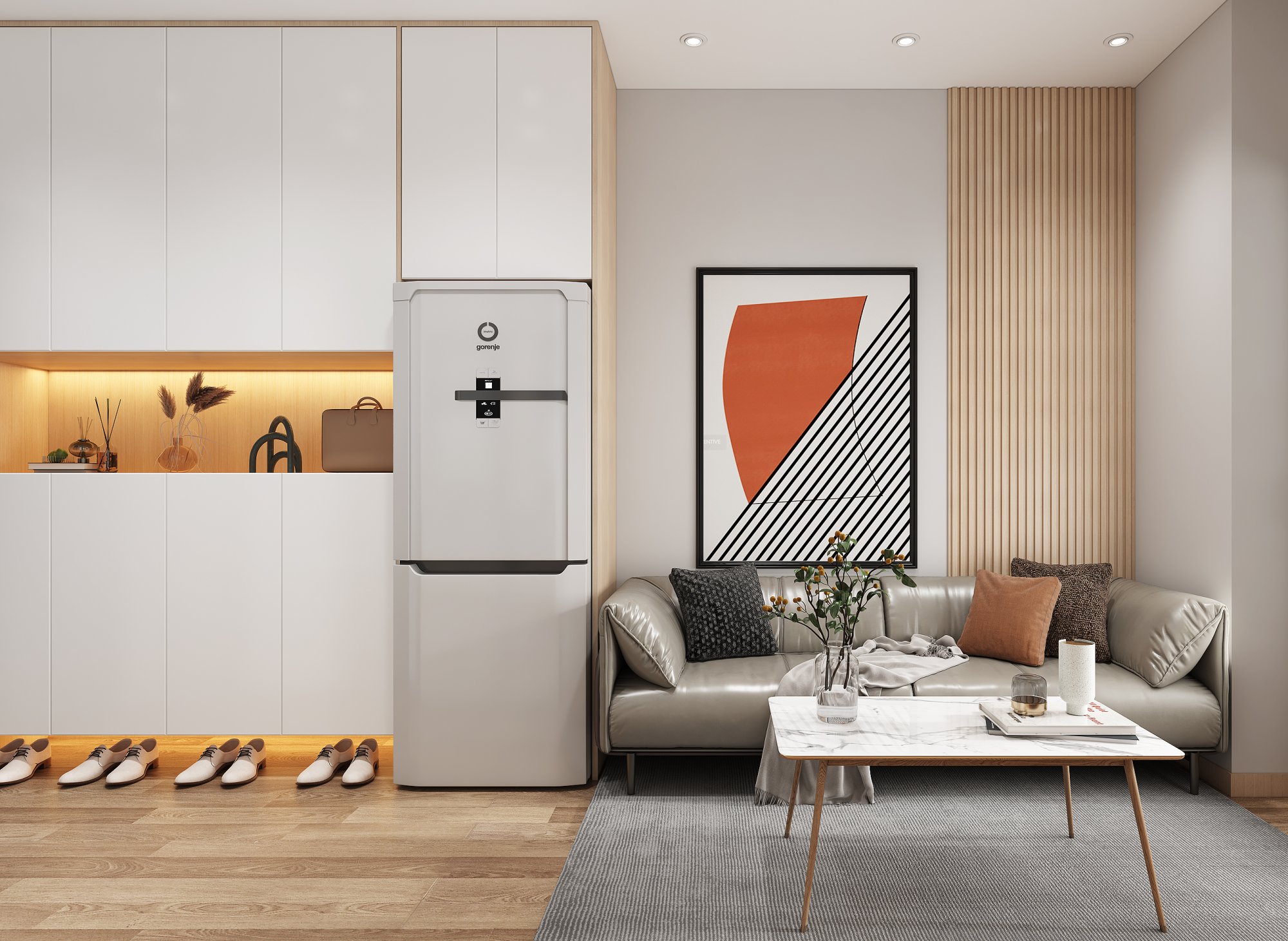 嘉桦公寓30m²极简新中式风格