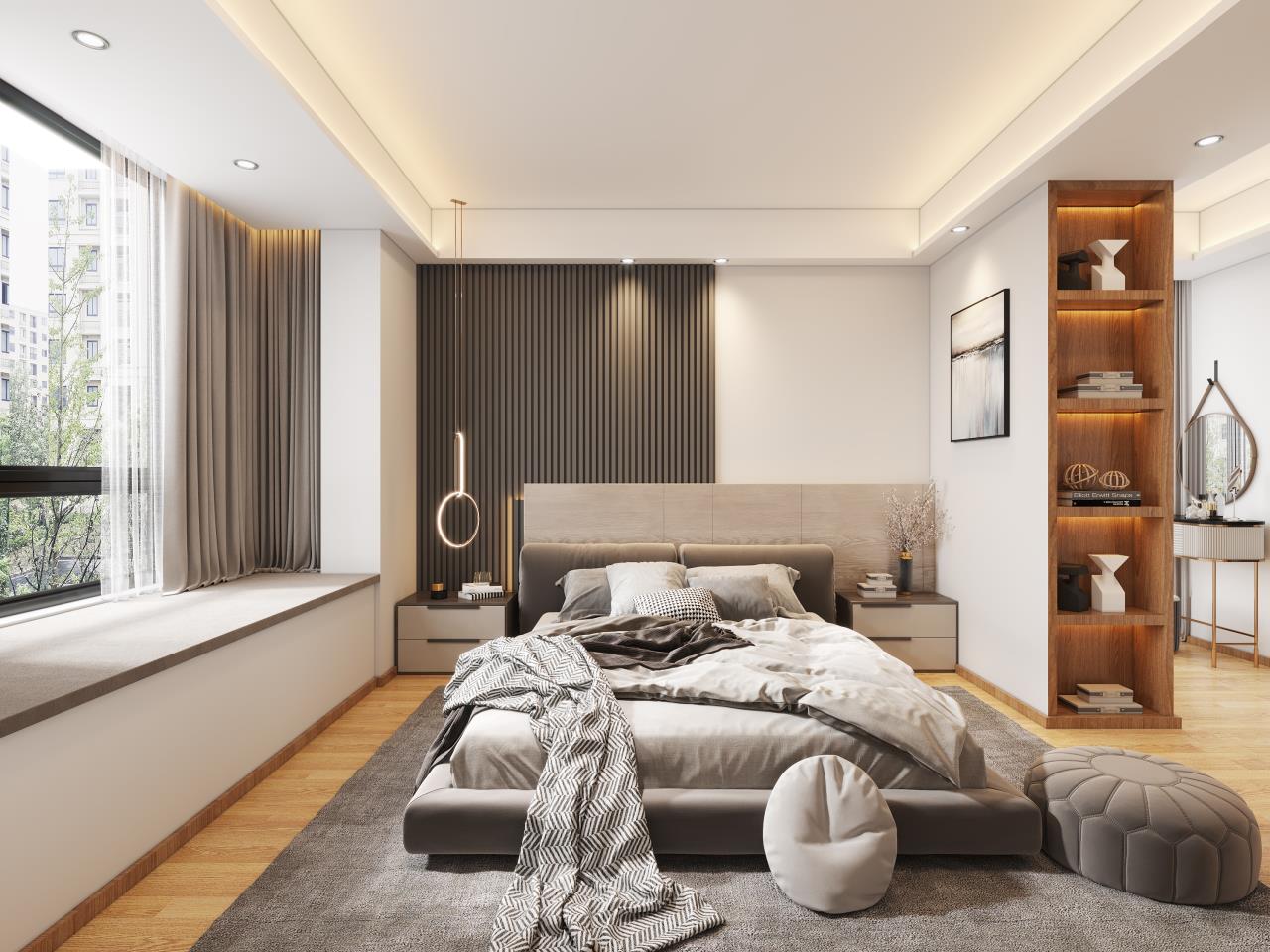 嘉桦公寓60m²现代简约日系风格公寓